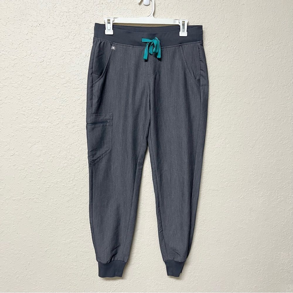 Figs Zamora Jogger Scrub Pant Nurse Gray Womens Size S